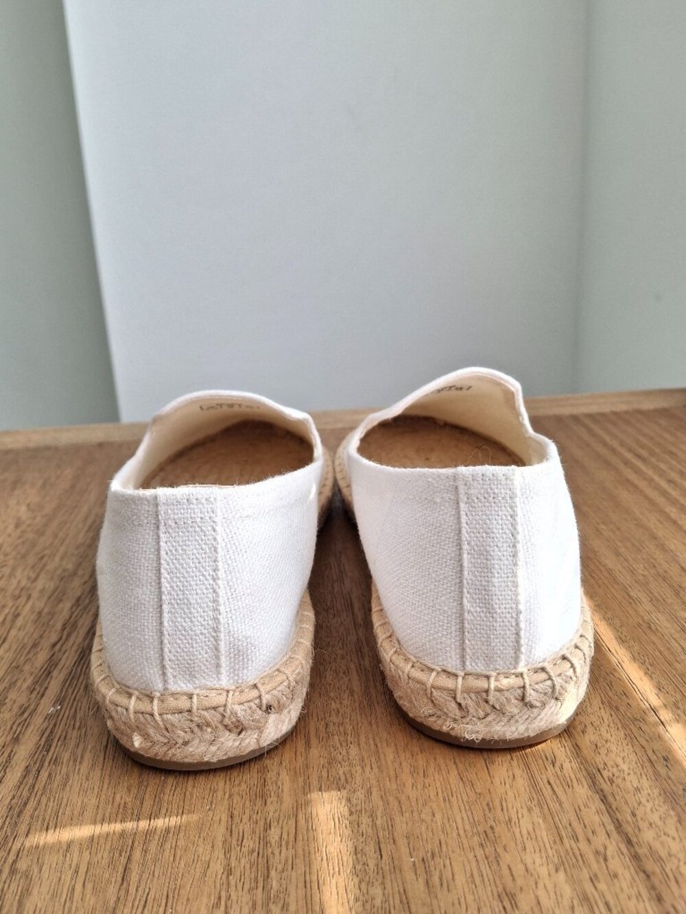(New) Soludos – Smoking‎ Slipper Canvas Espadrilles (White) – Women's 7-7.5 - Picture 7 of 14